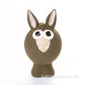 Forme d'animal Soft Dog Toy Toy Soft Squaky